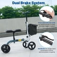 thumbnail image 5 of Yescom Steerable Medical Knee Walker Scooter with Bag Weight Capacity 300 lbs, 5 of 9