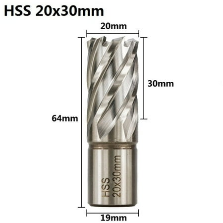 

Annular Cutter Hss Metal Core Drill Bit Hollow Drill Bit Hole Opener 12-42Mm