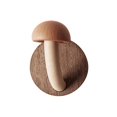 thumbnail image 3 of Ganchos de pared de madera, gancho sin perforaciones, perchero para toallas y ropa, perchero de madera para puerta trasera Color de la madera, 3 of 9