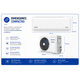 thumbnail image 5 of Aire Minisplit Inverter 220 Panasonic 1.5 Toneladas 18000 Btu 20 Seer R32 Solo Frio, 5 of 5