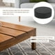 thumbnail image 4 of Deslizadores de muebles, almohadillas de fieltro autoadhesivas redondas, protectores de suelo para patas de muebles de madera dura 2.5" 12 piezas, 4 of 5