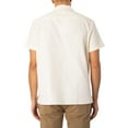 thumbnail image 3 of Pompeii Texture Short Sleeved Shirt, White, 3 of 7
