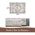 thumbnail image 2 of -Runner Rug X Rugs for Living Room- Machine Washable Rug-Soft Living Room Rug-Vintage Non Slip Carpet-Rugs for Bedrooms Dining Office, 2 of 7
