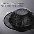 thumbnail image 5 of 2 Pcs Black Kitchen Sink Strainer, Large Wide Rim 4.5" Diameter Stainless Steel Sink Drain Strainer, Kitchen Drain Strainer for Most Sink Drains, Anti-Clogging, Rust Free, 5 of 5