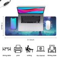 thumbnail image 5 of a Big Tree with a Blue and Pink Light&nbsp;pad Mousewaterproofno Slip&nbsp;for Office Home Work GamingmousematRubber Base Mousepad with Stitched Edges 31.5x11.8inches, 5 of 7