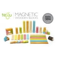 thumbnail image 2 of Ensemble de 42 Pcs Tegu Blocs Magnétiques en Bois, Teintes, 2 of 13