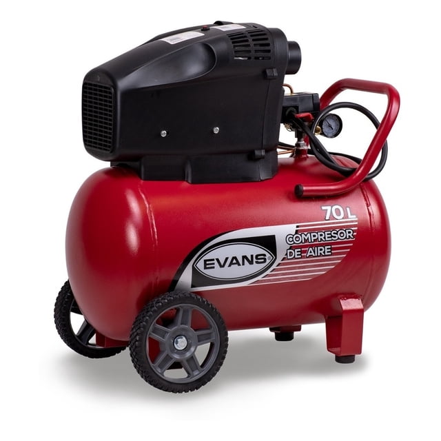 Compresor De Aire Evans Paintair Libre De Aceite 2.5hp 70l 115psi