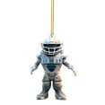 thumbnail image 2 of Interesting Super Wrist Style Rugby Player Acrylic Statue Keychain 2D Design A Sports Souvenir That Fans Can Collect, 2 of 7
