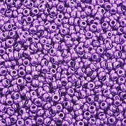 10/0 Metallic Purple Czech Seedbeed 40 Grams