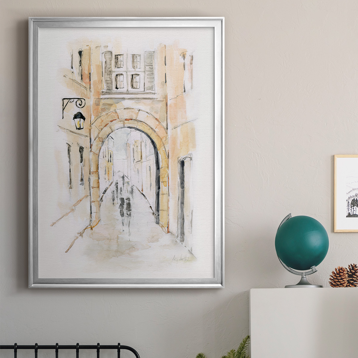 Venice Market Day II Premium Classic Framed Print - Ready to Hang