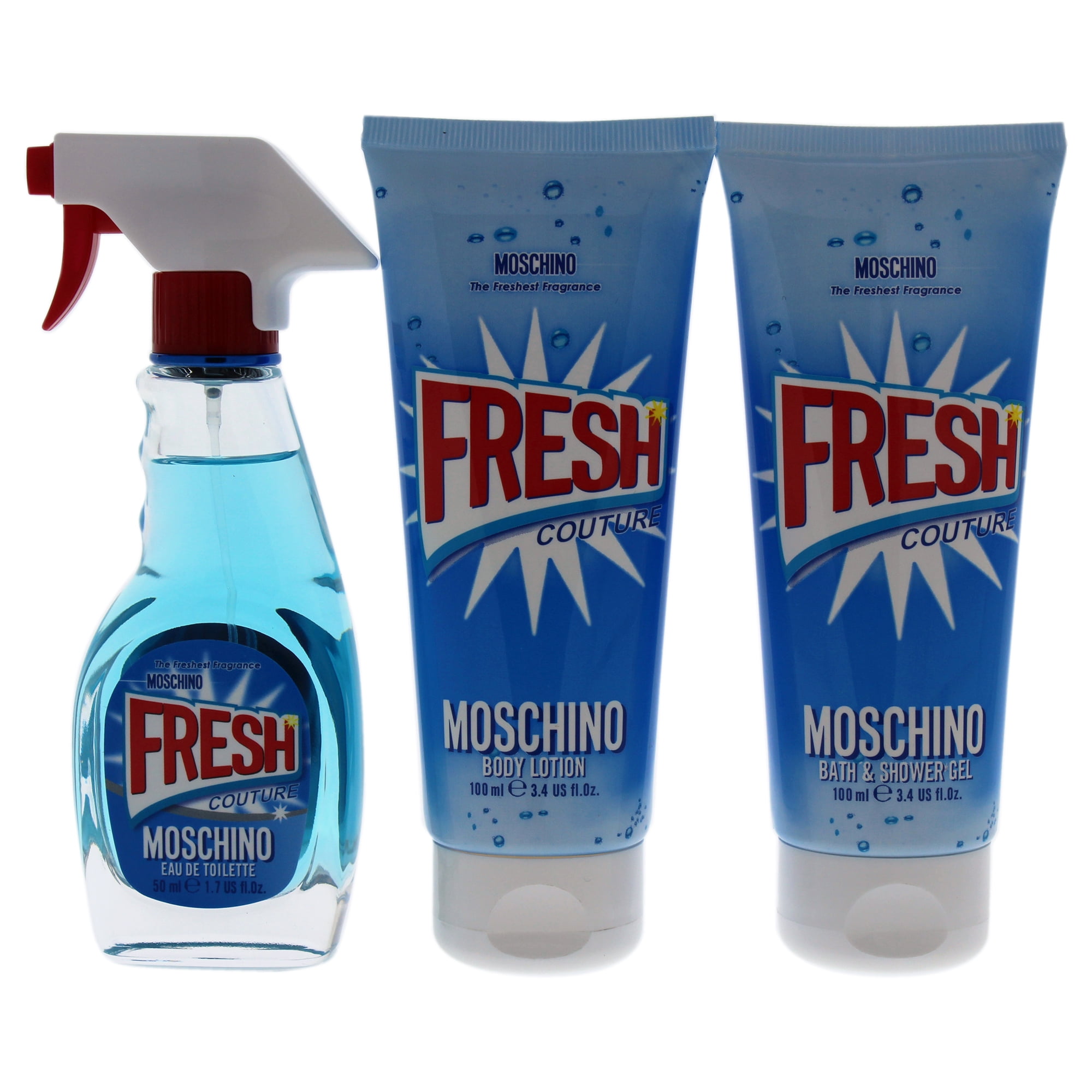 Moschino Moschino Fresh Couture Women 3 Pc Gift Set 1.7oz EDT Spray, 3 ...