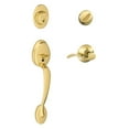 thumbnail image 2 of Schlage F60VPLY605ACC Bright Brass Plymouth Front Entry Handleset and Accent Lever, 2 of 2