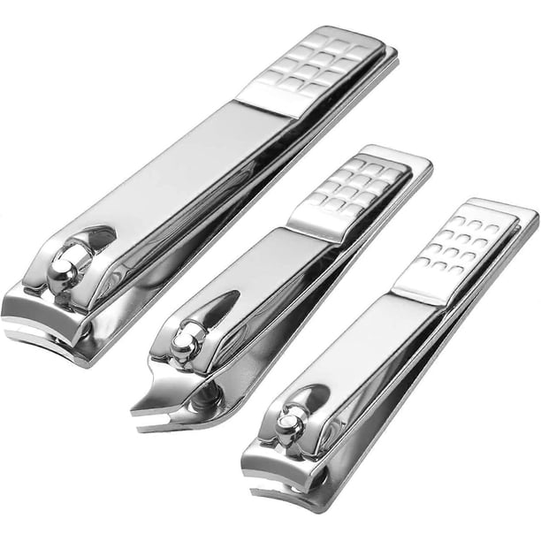Nail clippers, nail sets made of stainless steel, fingernail care tools.