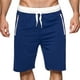 thumbnail image 1 of Pantalones cortos casuales de corte holgado para hombre - Entrepierna de 5 pulgadas - Ropa de verano de poliéster - Gimnasio/fin de semana, S-XXXL, 1 of 3