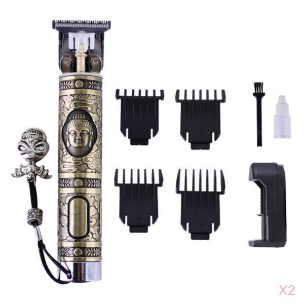 Juego De 2 Cortadora De Cabello Masculina Para Niños, Recortadora Doméstica, Regalos De Cobre Sunnimix Hair Clipper Hombre