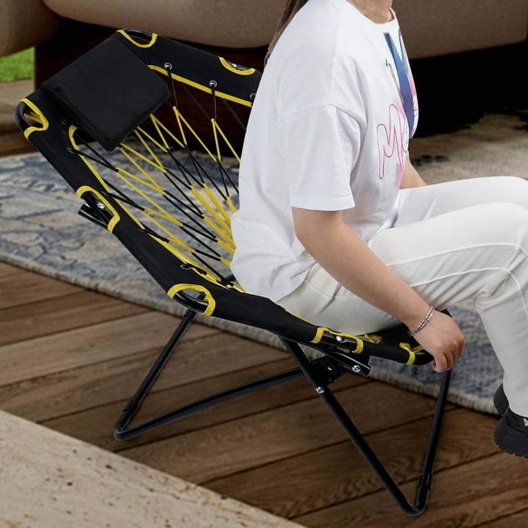 CLATINA Portable Elastic Bungee Chair, Perfect for Dorm Rooms