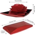 thumbnail image 2 of 1 caja para anillos Caja para anillos con rosas para el día de San Valentín Caja para anillos con rosas emergentes en 3D Caja para anillos de bodas Caja para anillos de terciopelo Caja para anillos C, 2 of 5