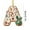 Multicolor, A, variant on Initial Letter Christmas Ornaments, 2D Printed Acrylic Personalized Decorative Monogram Pendants for DIY Xmas Tree Home Decor