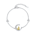thumbnail image 1 of Pulseras De Gato Luna Xtellar Plata 925 Para Mujeres, 1 of 4