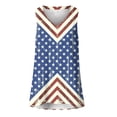thumbnail image 6 of Vetsdori Womens 4th of July Tank Tops Summer Sleeveless Tshirts Red White and Blue Work Casual Independence Day Patriotic Fashion Tops for Junior Camisole, 6 of 6