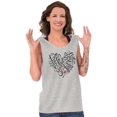 thumbnail image 2 of Live the Life You Love Positive Quote Tank Top Tee Shirt Women Brisco Brands L, 2 of 6