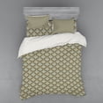 thumbnail image 2 of Ambesonne Antique Bedding Set 3 Pcs, Royal Foliage Motifs, Twin XL, Pale Yellow Pale Brown, 2 of 3