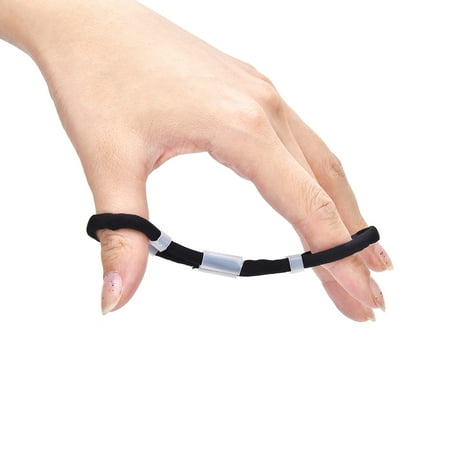 Adjustable Archery Support Accessory Black M Finger Sling for Recurve Bow Hunting