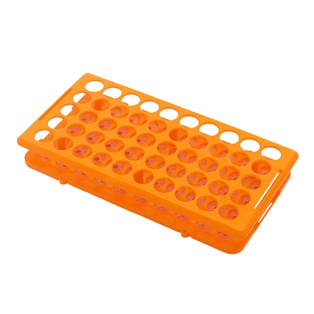 Miangastore Support de Tube à Essai Support de Flacon de Verres à Shot Organisateur de Rangement à 50 Emplacements