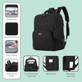 thumbnail image 3 of DUKAP BABY-Pro Expandable Diaper Backpack – Black, 3 of 6