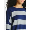 thumbnail image 4 of No Boundaries Striped Sweater, Lightweight, Women's, 4 of 5