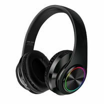 Leyeet Wireless Headphones Super Bass Bluetooth Foldable Headphones Mic Stereo Earphones over Ear Rechargeable Headset