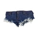 thumbnail image 3 of Figuras de acción femeninas a escala 1/6, shorts vaqueros modernos y elegantes, ropa de muñeca de primera calidad, vestido. Azul oscuro, 3 of 9