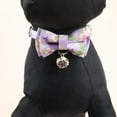 thumbnail image 4 of Dog & Cat Kitten Small Pet Puppy Adjustable Neck Collar with Bell Bow Tie DotS9, 4 of 8