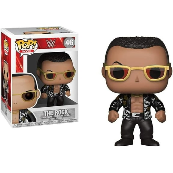 The Rock #46 Chase Funko Pop with Protector