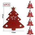 thumbnail image 2 of 16pcs New Christmas Tree Cutlery And Fork Cover Table Decoration Christmas Ornaments Christmas Decorations Christmas Tree Decorations Ornaments, 2 of 5