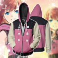 thumbnail image 1 of Kingdom Hearts Cosplay disfraz sudaderas con capucha primavera otoño abrigo adulto chaqueta Tops Sora Riku Kairi Vanitas Prop4XXL Deng Xun unisex, 1 of 2