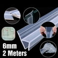 thumbnail image 3 of 6.56Ft Various Sizes Seal Strip Screen Door Bathroom Shower Water Silicone H Shape, 3 of 10