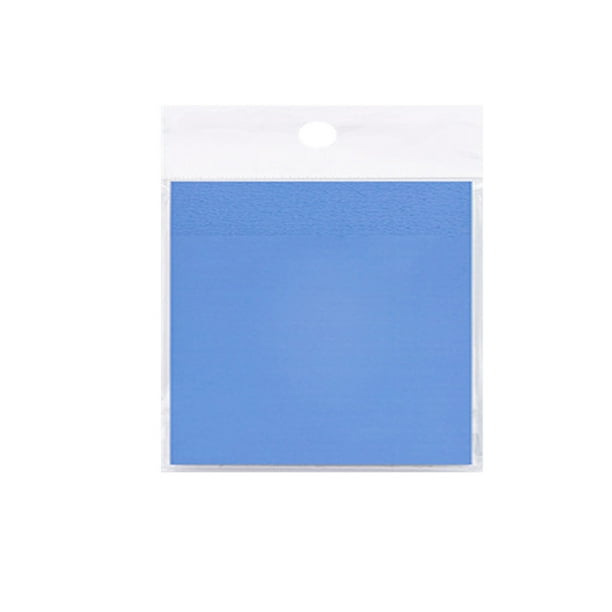 SDJMa Transparent Sticky Notes Clear Sticky Notes Waterproof Self