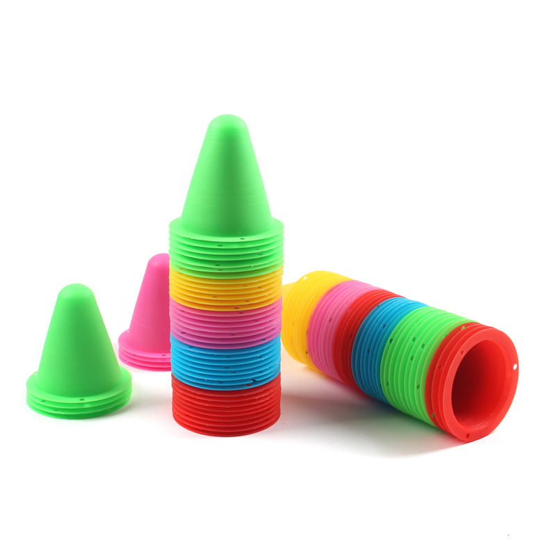 NEW Precision Traffic Cones Rugby football Training Easy Stack 12" 18" Cheap 