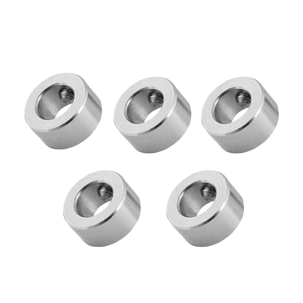OTVIAP lock collar, stainless steel lock,5 Pcs 8mm Shaft Lock Collar T8