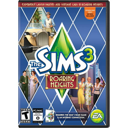 The Sims 3 Roaring Heights Expansion Pack (PC/Mac) (Digital (Best Computer For Sims 3 And Expansion Packs)