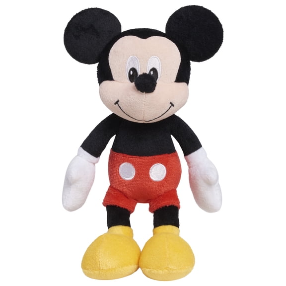 Disney Junior Mickey Mouse Bean Plush Mickey Mouse Stuffed Animal, Collectible  Plush for Kids Ages 2 and up