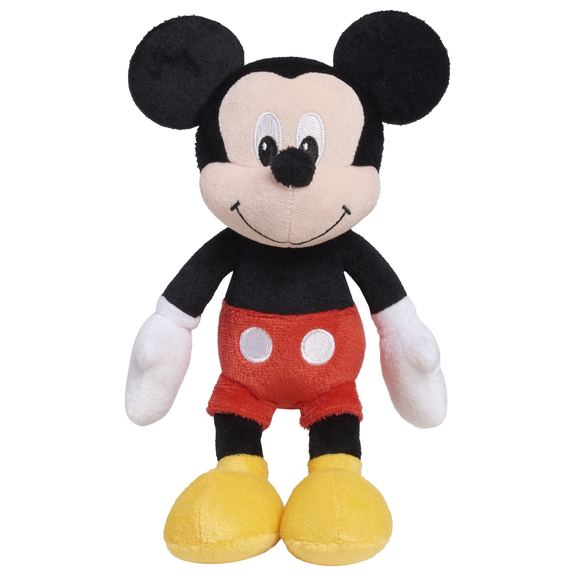 Disney Junior Mickey Mouse Bean Plush Mickey Mouse Stuffed Animal, Collectible Plush for Kids Ages 2 and up