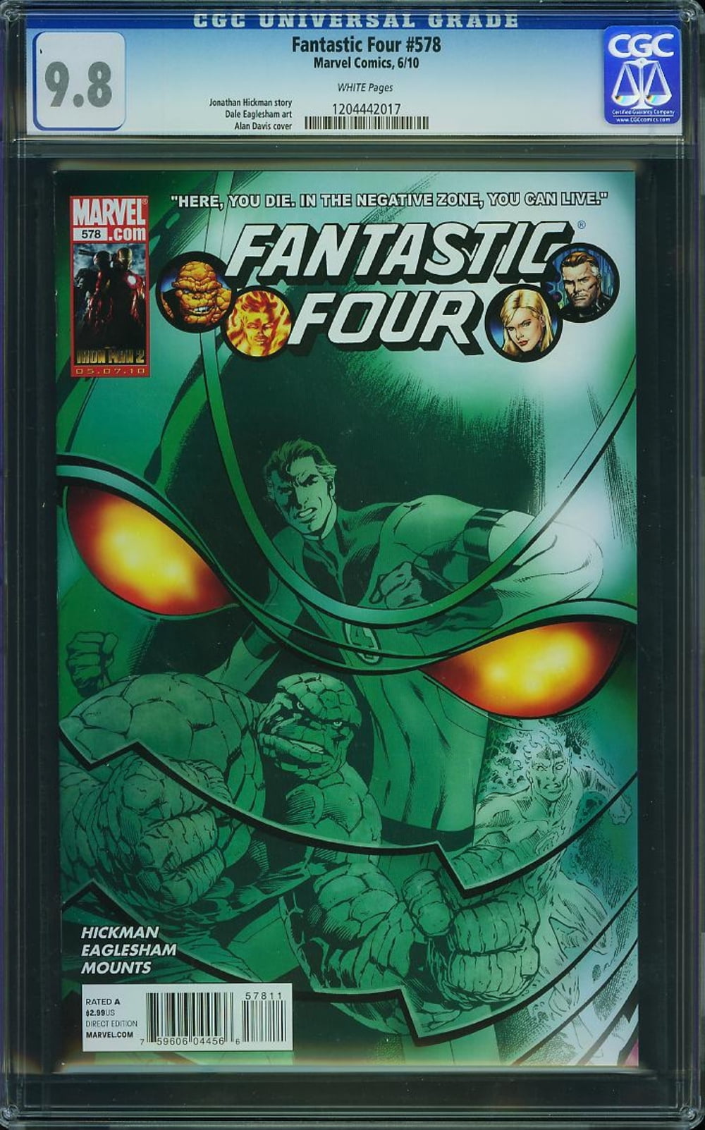 Cover of Fantastic Four #578