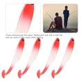 thumbnail image 1 of 4Pcs TPR 100MM Artificielle Simulation Douce Pêche Leurre Appât Pagaie T Queue Accessoire7 Queue Rouge, 1 of 9