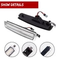 thumbnail image 3 of GTINTHEBOX Clear Amber LED Front Side Marker Lights For 1996-2002 BMW Z3 M Coupe Roadster, 3 of 11