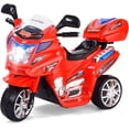 thumbnail image 1 of Costway Moto Montable para Niños Moto Eléctrica Juguete de Batería 6 V con 3 Ruedas Música Incorporada Focos Función Adelante y Atrás Rojo, 1 of 8