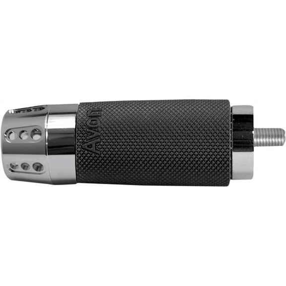 AVON GRIPS Shifter Peg - Custom Gatlin - Chrome SP-CC-85-CH-GAT