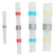thumbnail image 5 of Tubo termocontraíble aislante, 100 piezas Anillo de soldadura Tubo termocontraíble por calor Conectores de soldadura termorretráctiles Rendimiento finamente ajustado, 5 of 8