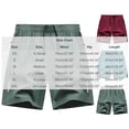 thumbnail image 5 of LONKITO Summer Mens Shorts Elastic Waist Lightweight Running Shorts with Zipper Pockets for Casual Athletic Beach, Size S, 5 of 7